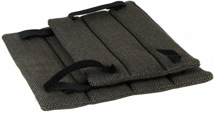Coussin et dossier d'assise gris foncé Flip - Cane - Line - The Cool Republic