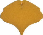 Coussin feuille de ginkgo en lin mango Ginkgo Bilboa - Moi Mili - The Cool Republic