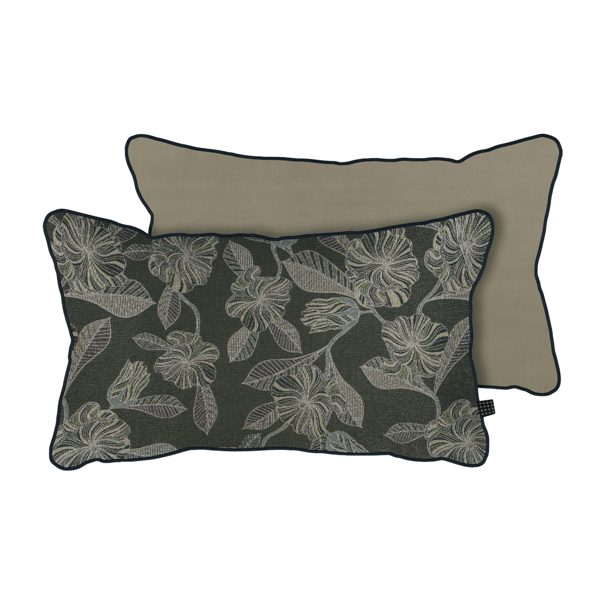 Green Flower Cushion 50x30 cm - Mette Ditmer - The Cool Republic