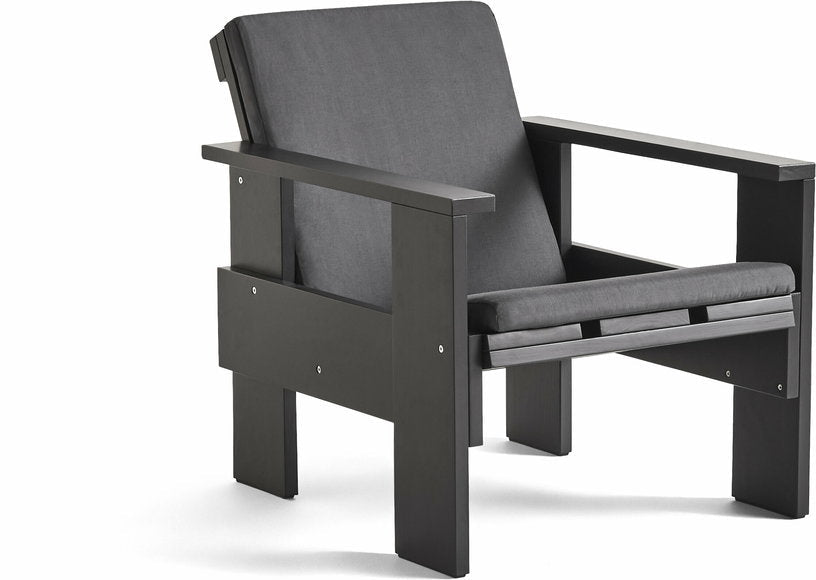 Coussin pliable anthracite pour la chaise longue Crate - Hay - The Cool Republic