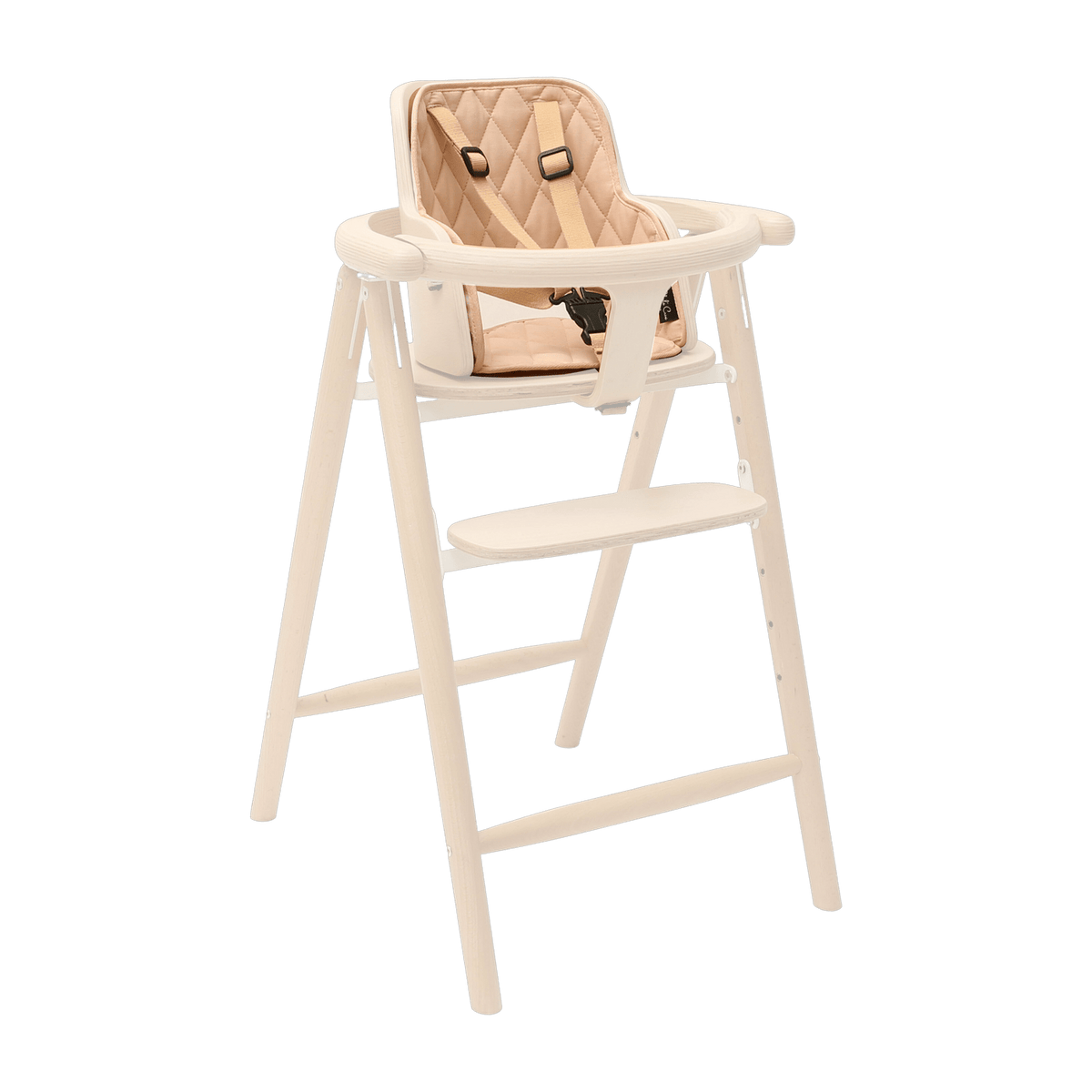 Coussin pour chaise haute en coton rose 28 x 25 cm Tobo - Charlie Crane - The Cool Republic