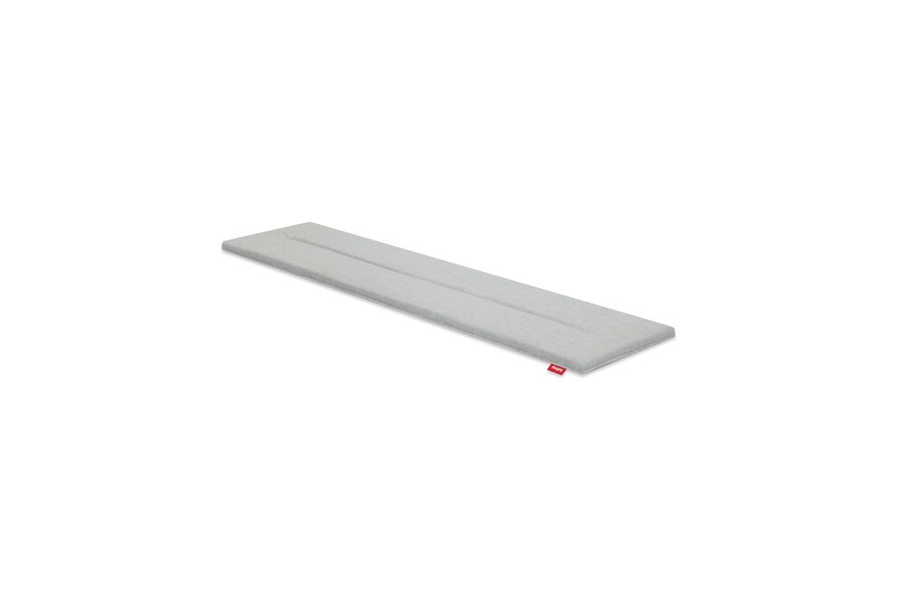 Coussin rayé gris clair pour banc d'extérieur fred's 160x40cm - Fatboy - The Cool Republic
