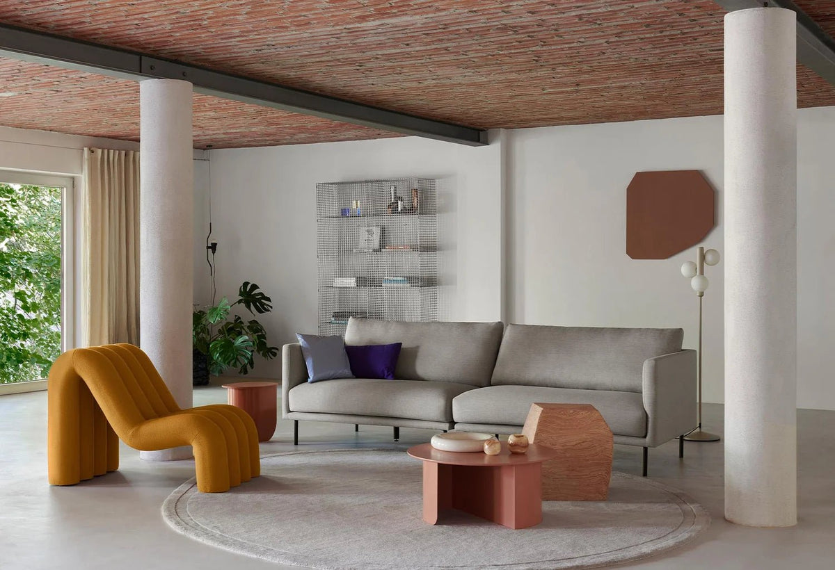 Coussin rectangulaire en laine lilas 30x60cm Eli - Fest Amsterdam - The Cool Republic