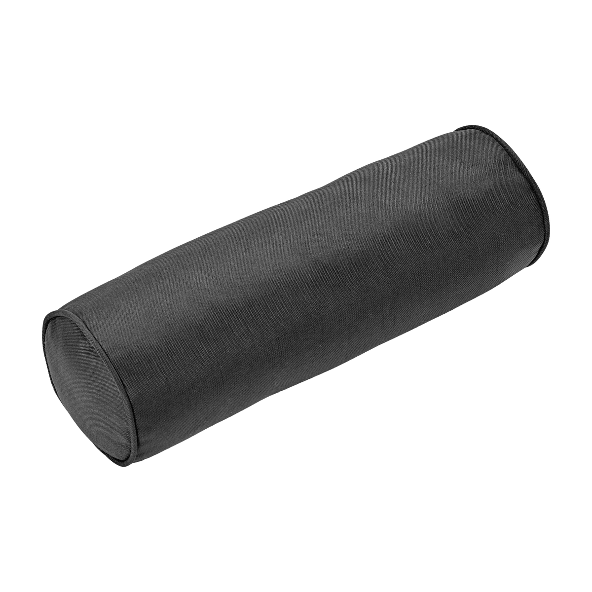 Coussin rouleau de jardin en polyester noir 58 cm Fontainebleau - Serax - The Cool Republic