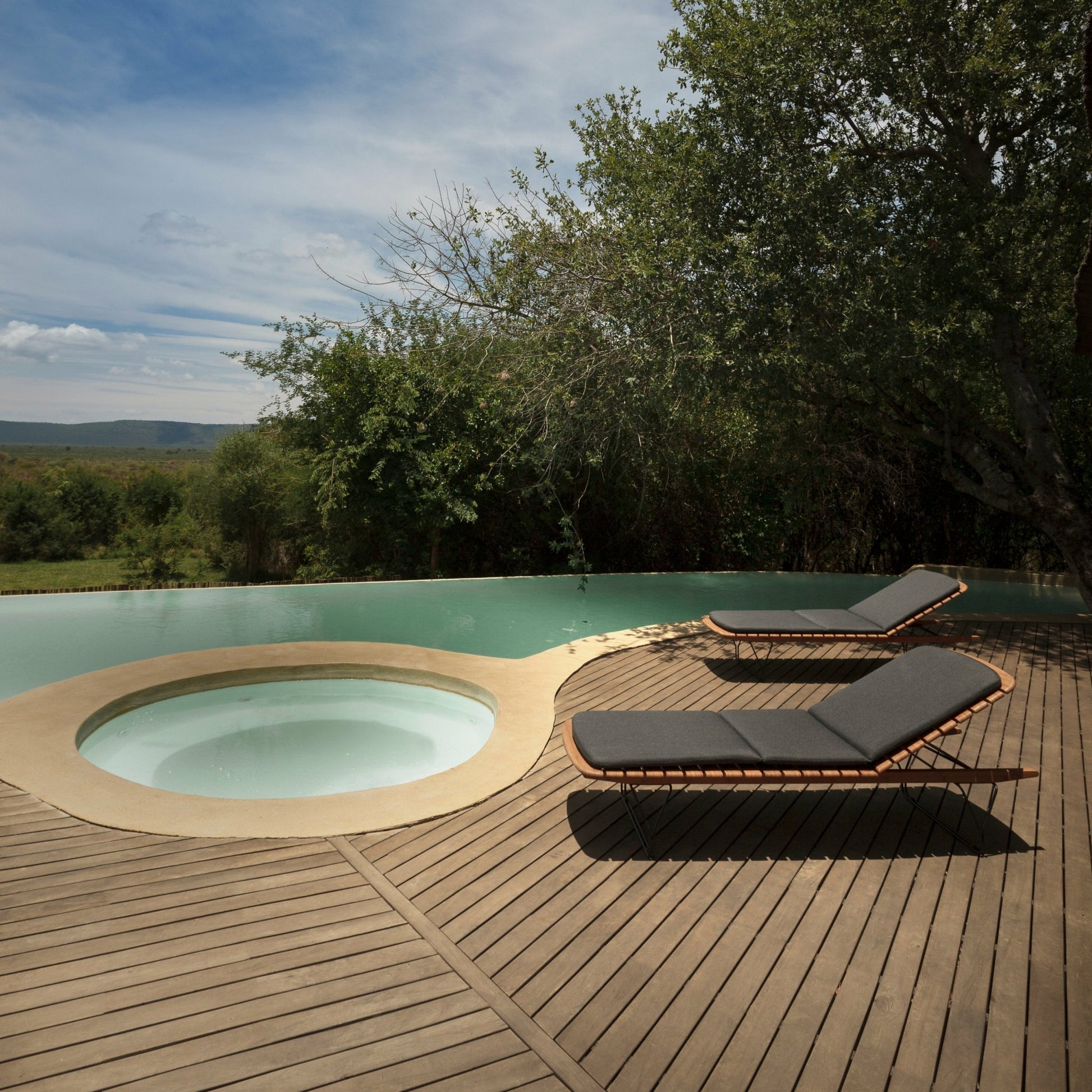 Coussin sable de chaise longue MOLO - Houe - The Cool Republic