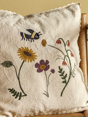 Coussin Tibbe Nature Coton - Bloomingville Mini