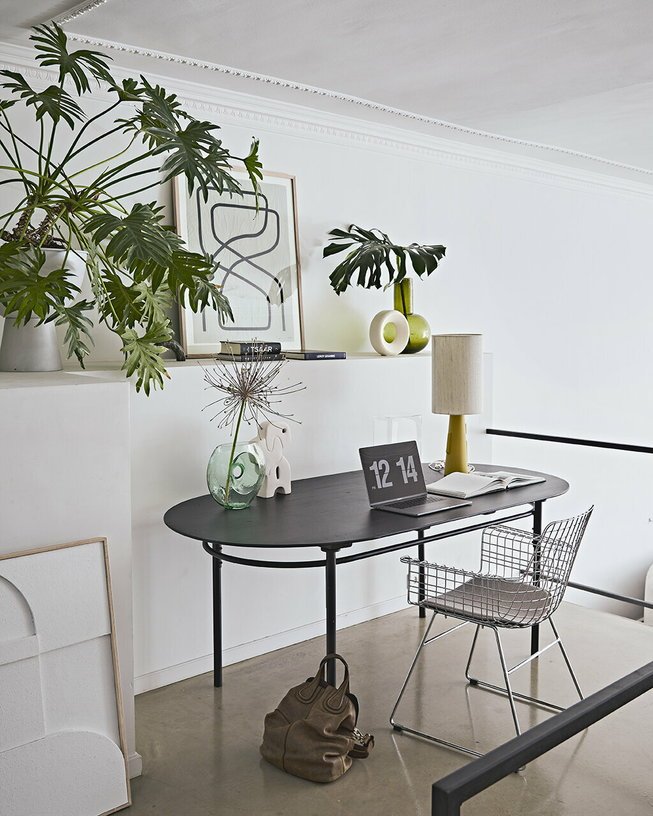 Coussins écrus pour chaise avec accoudoirs Wire - HKliving - The Cool Republic