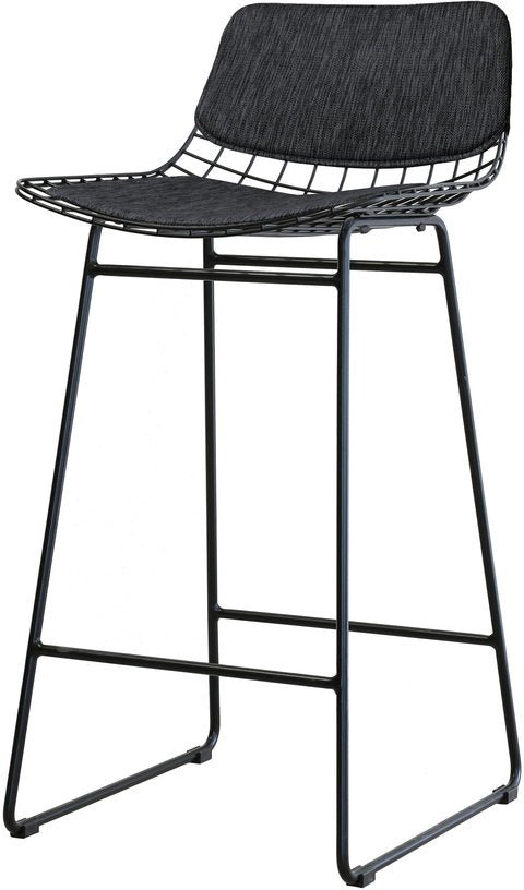 Coussins gris foncé pour tabouret de bar Wire - HKliving - The Cool Republic