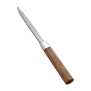 Couteau à steak en métal et en bois de cerisier naturel 12 cm Inku - Serax - The Cool Republic