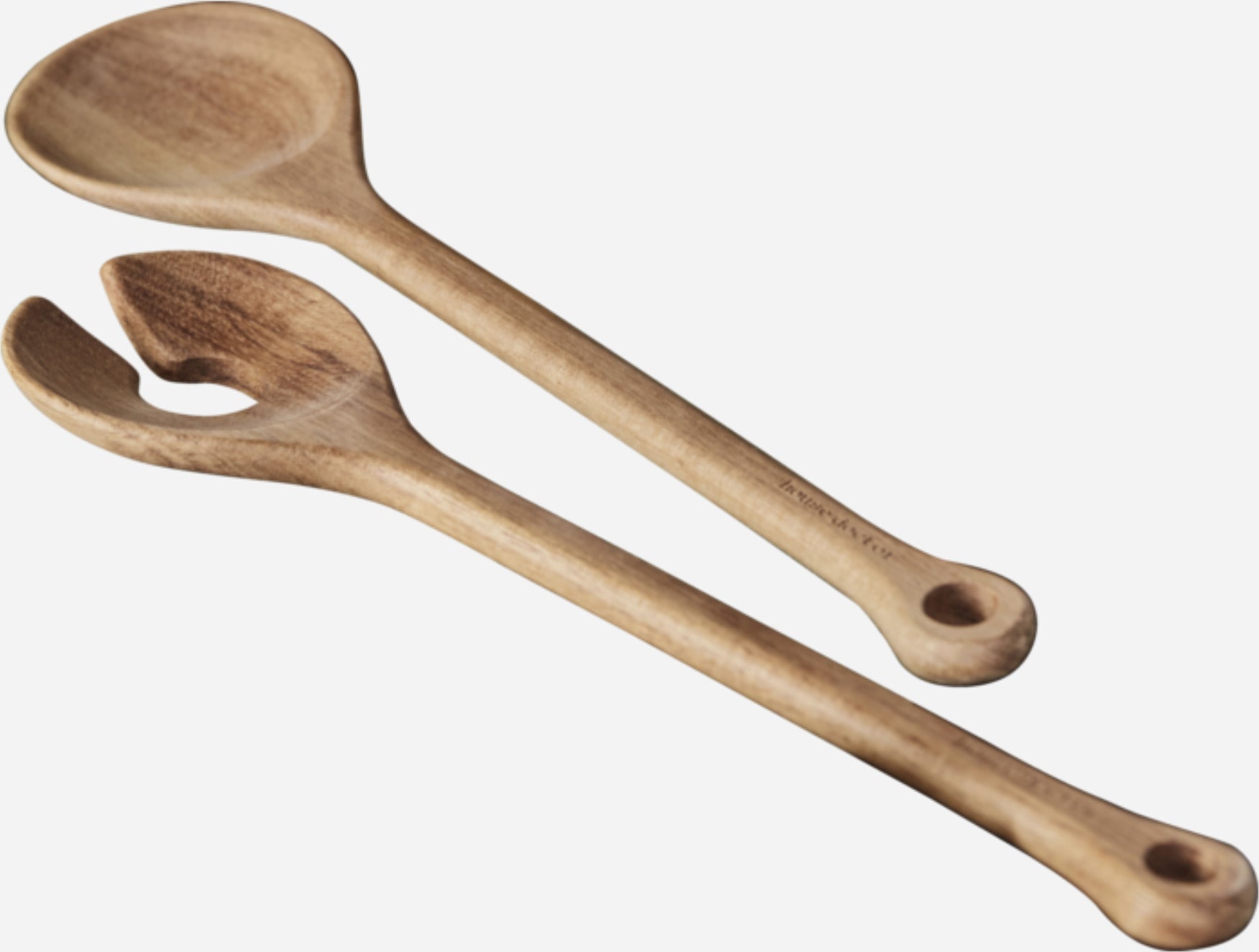 Couverts à salade en bois d'acacia 25,5x7cm - House doctor