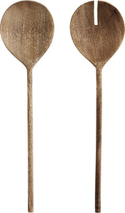 Couverts à salade en bois de manguier - Madam Stoltz - The Cool Republic