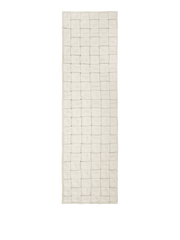 Couvre-lit rectangulaire en coton bio blanc 70 x 250 cm Sofi - Ferm Living - The Cool Republic