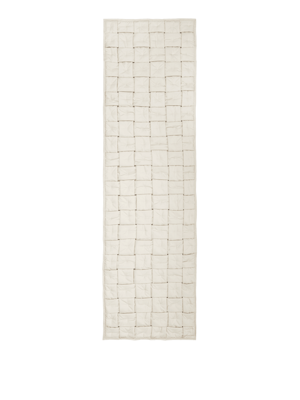 Couvre-lit rectangulaire en coton bio blanc 70 x 250 cm Sofi - Ferm Living - The Cool Republic