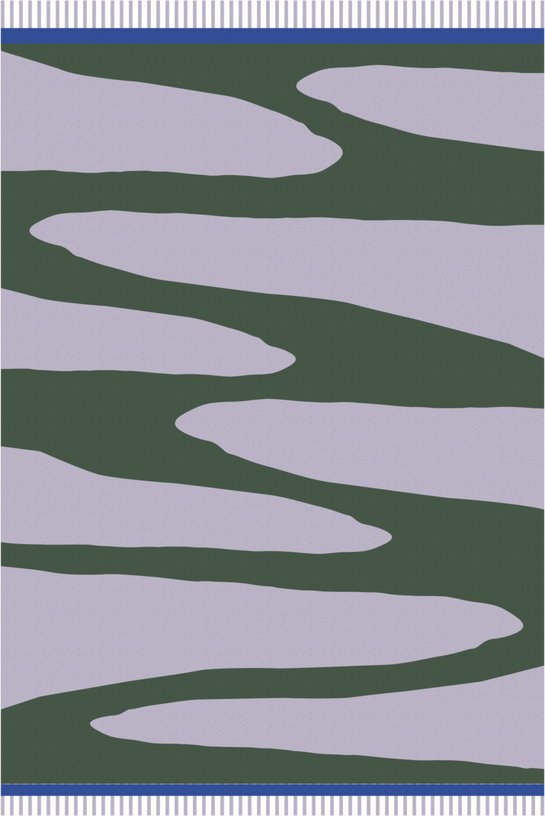Couvre - lit vert 125 x 170 cm Gallery - Mette Ditmer - The Cool Republic