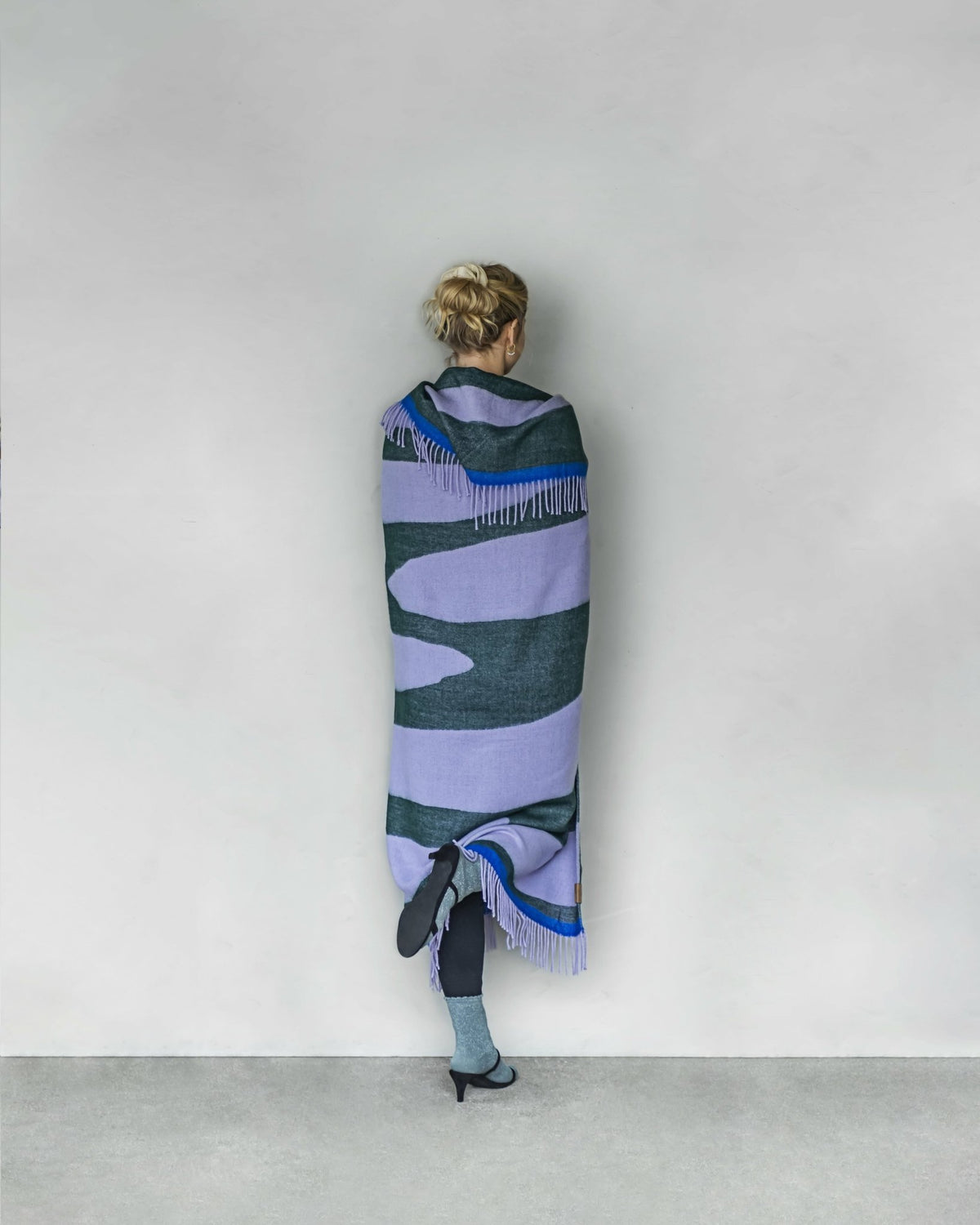 Couvre-lit vert 125 x 170 cm Gallery - Mette Ditmer - The Cool Republic