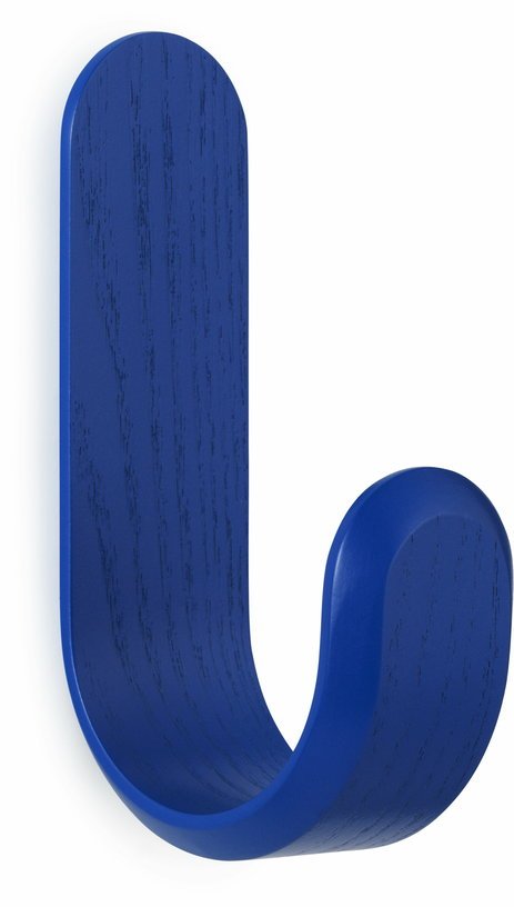 Crochet en frêne bleu électrique Curve bleu - Normann Copenhagen - The Cool Republic