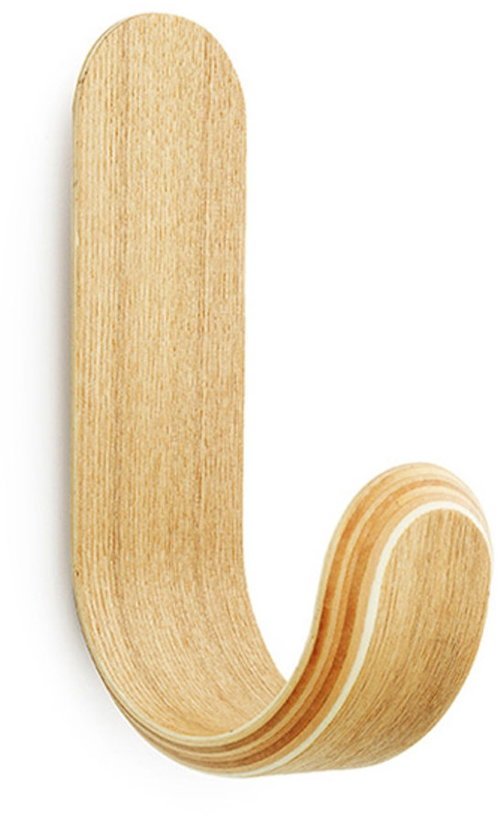 Crochet en frêne naturel Curve Ash - Normann Copenhagen - The Cool Republic