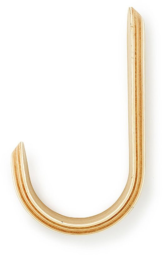 Crochet en frêne naturel Curve Ash - Normann Copenhagen - The Cool Republic