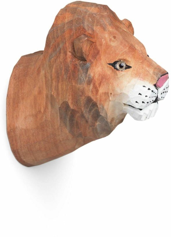 Crochet mural 9,5 cm Lion - Ferm living - The Cool Republic