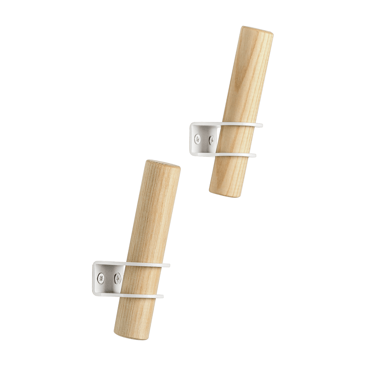 Crochets torche blancs set de 2 - Emko - The Cool Republic