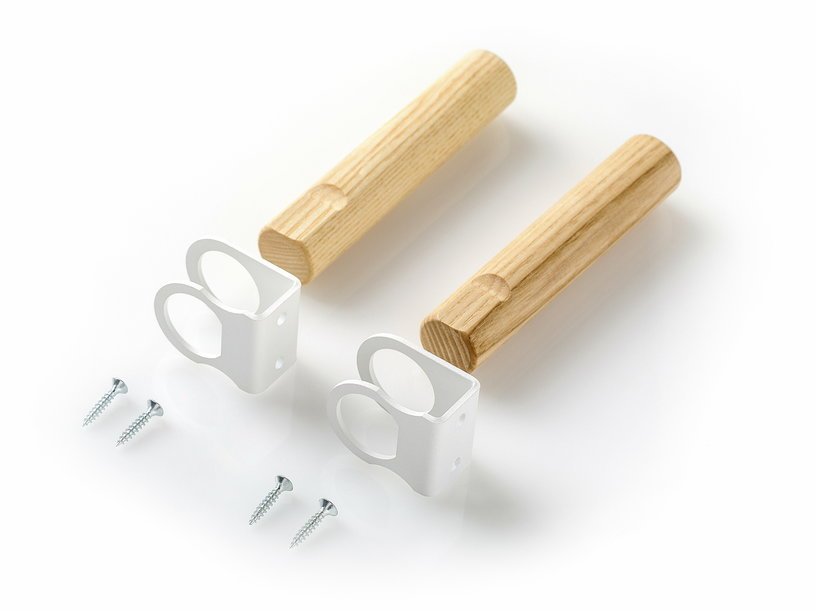 Crochets torche blancs set de 2 - Emko - The Cool Republic