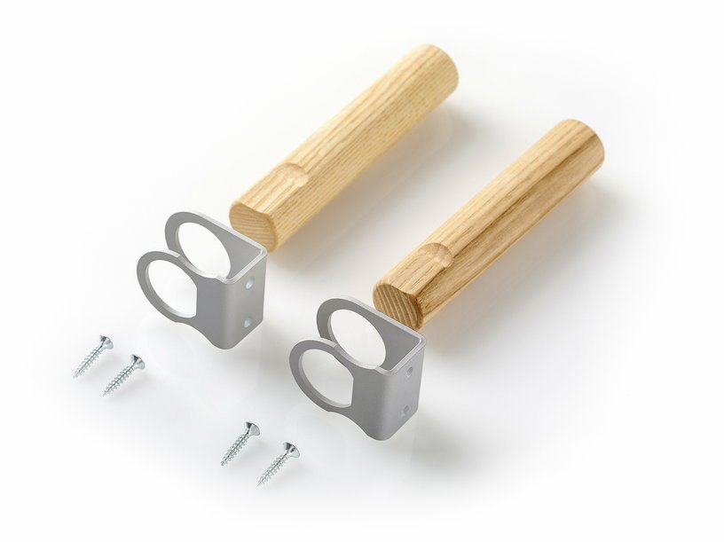 Crochets torche gris set de 2 - Emko - The Cool Republic
