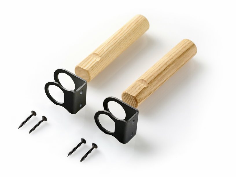Crochets torche noirs set de 2 - Emko - The Cool Republic