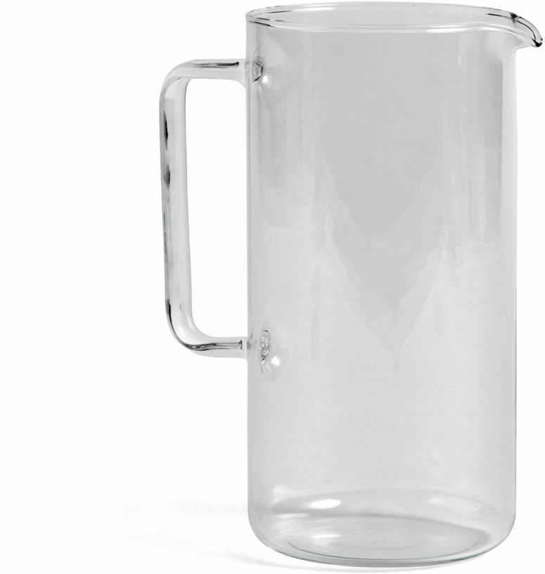 Cruche en verre borosilicate transparent 2 L Glass Jug - HAY - The Cool Republic