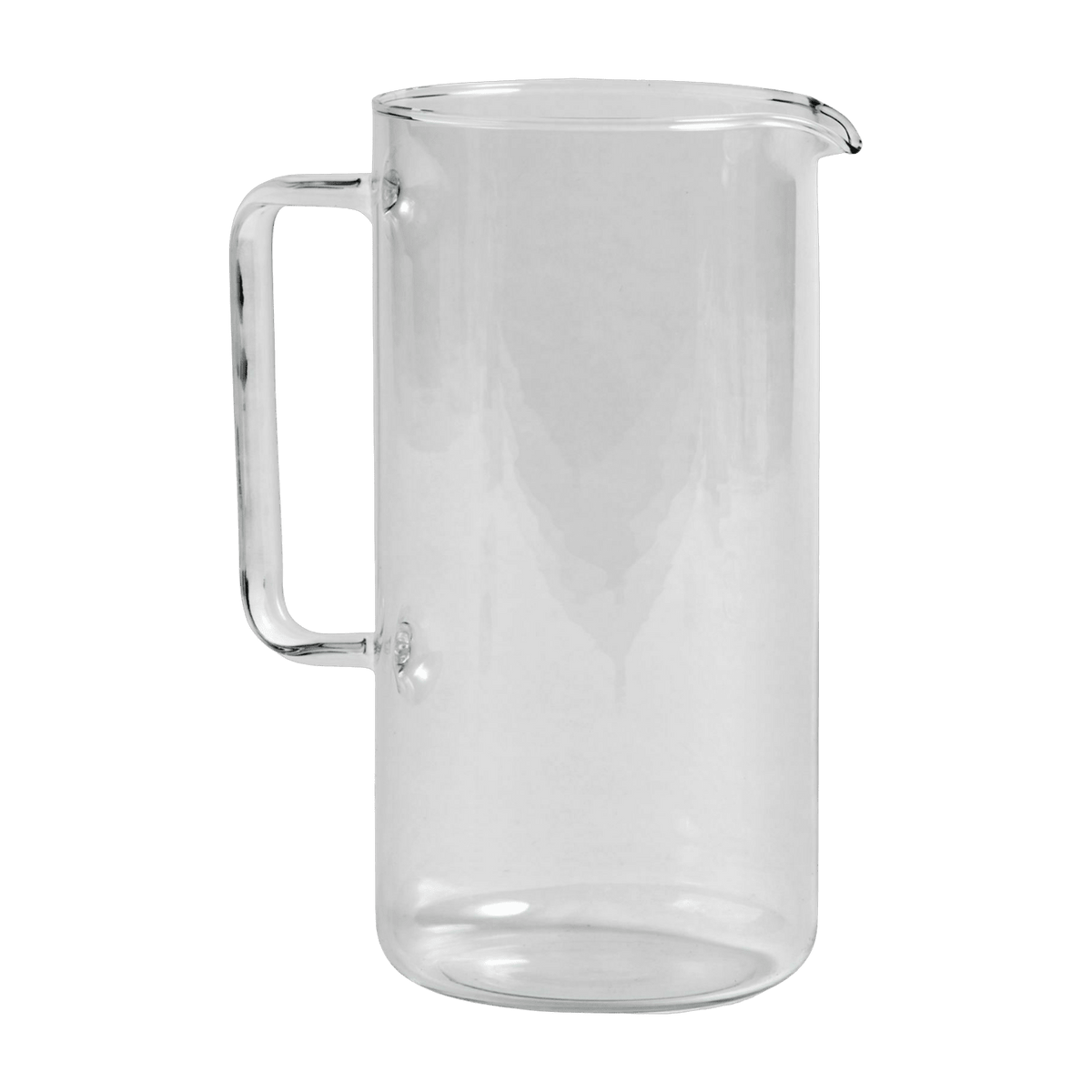 Cruche en verre borosilicate transparent 2 L Glass Jug - HAY - The Cool Republic