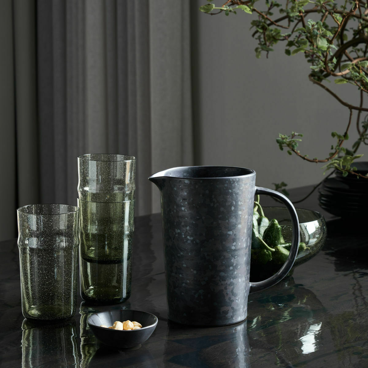 Cruche Hdpion Noir/Marron - House Doctor