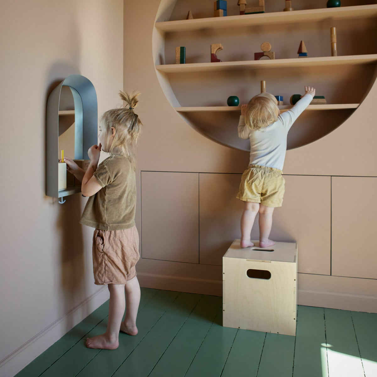 Cube de rangement en bois - Nofred - The Cool Republic