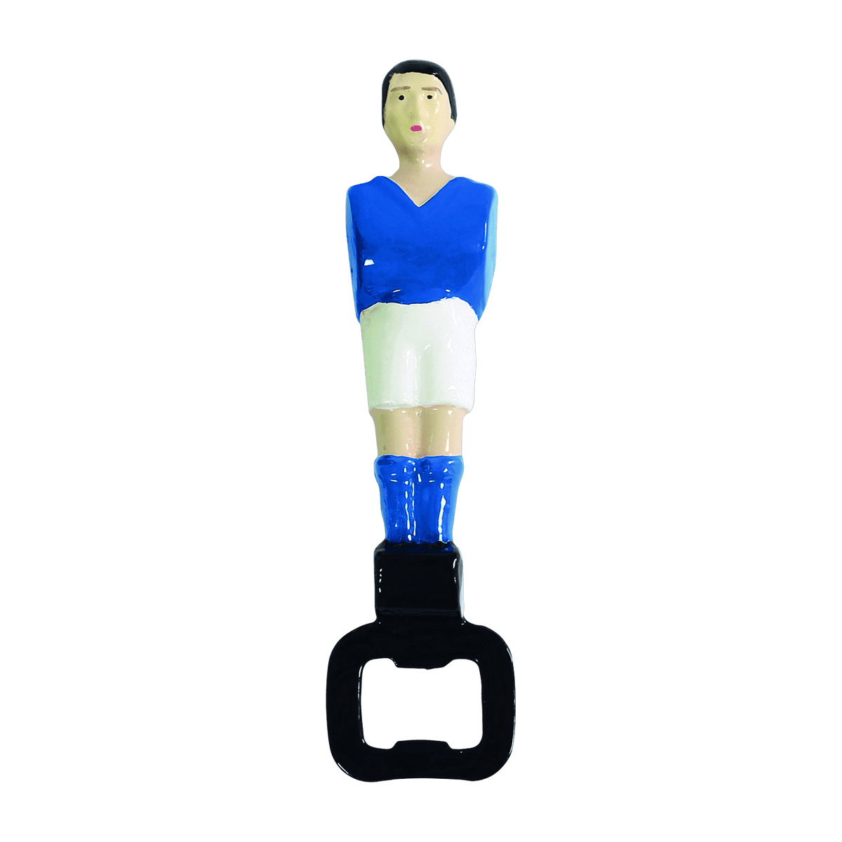 Babyfoot blue metal bottle opener - DOIY - The Cool Republic