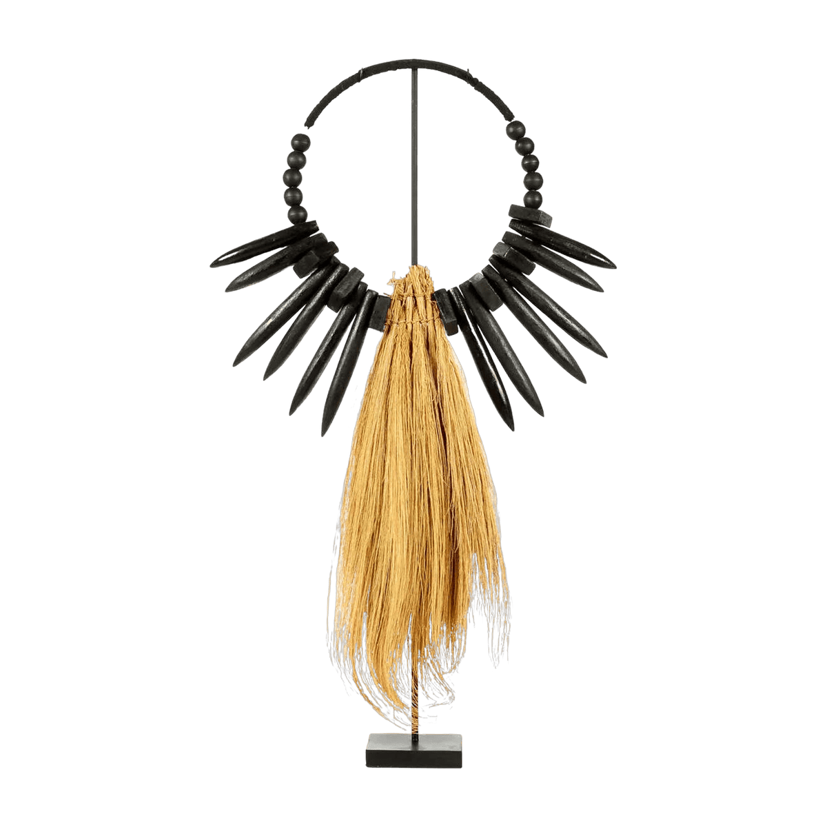 Rayung Wooden Decoration on Stand - Bazar Bizar - The Cool Republic