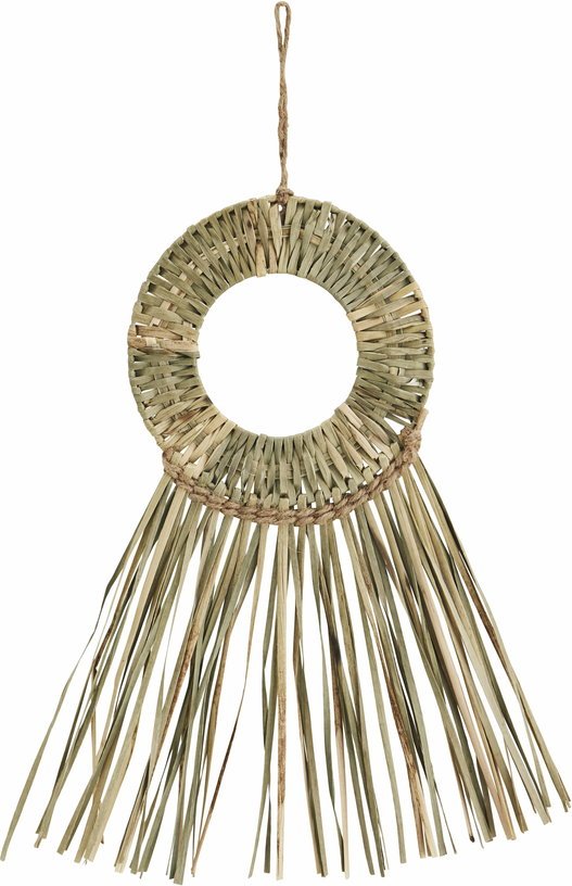 Déco murale en herbe 18x39 cm - Madam Stoltz - The Cool Republic