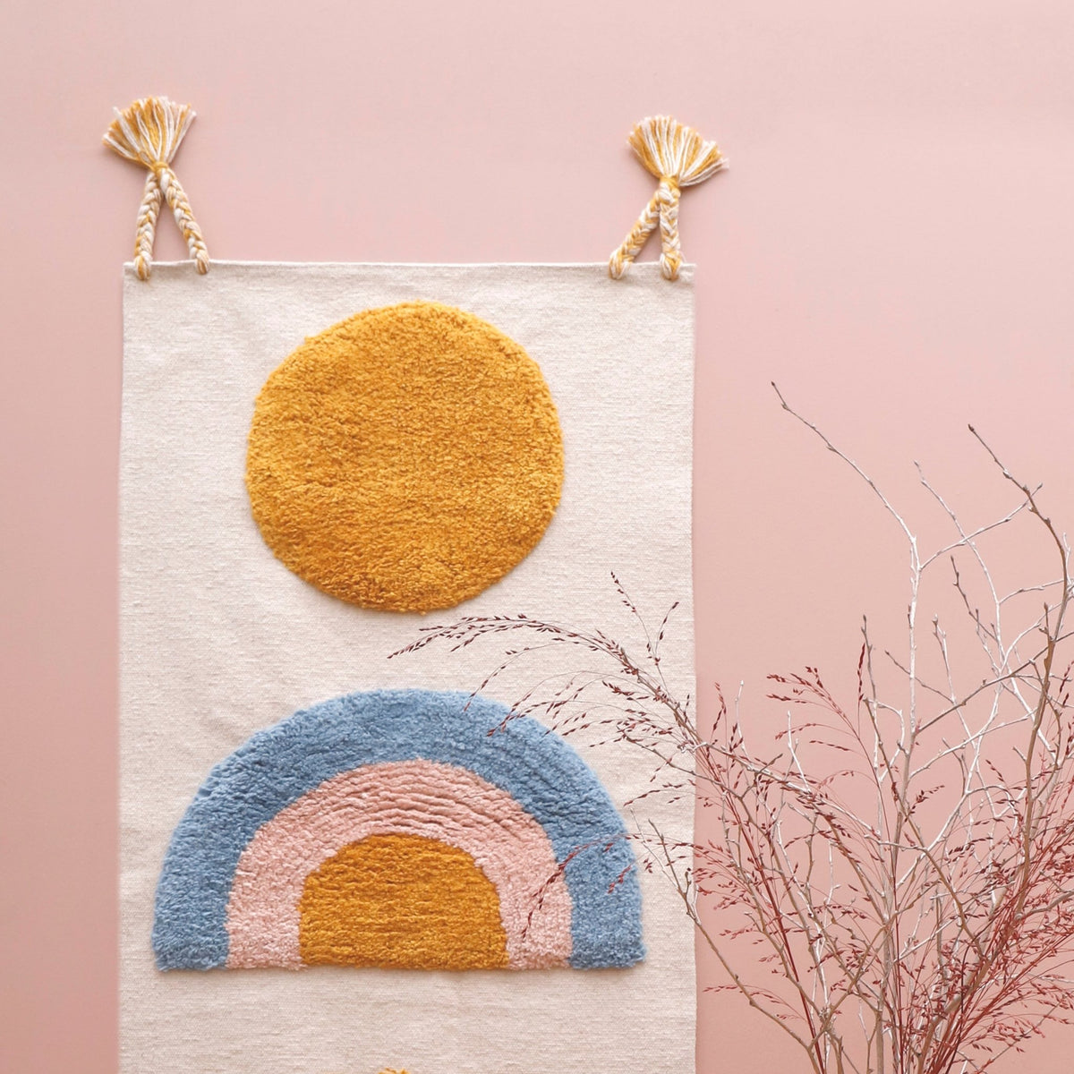 Décoration murale en coton Sunshine - Nattiot - The Cool Republic