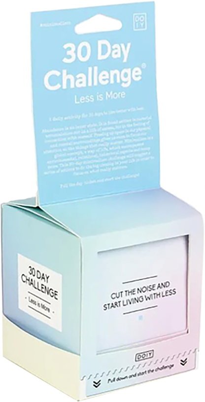 Défi Moins c’est Mieux 30 Jours - Doiy - The Cool Republic