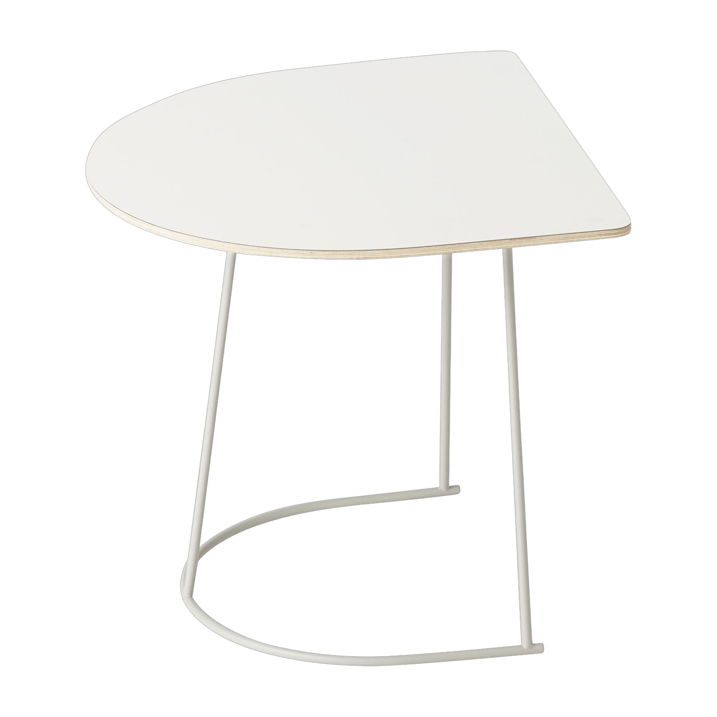 Demie table basse blanche Airy - Muuto - The Cool Republic
