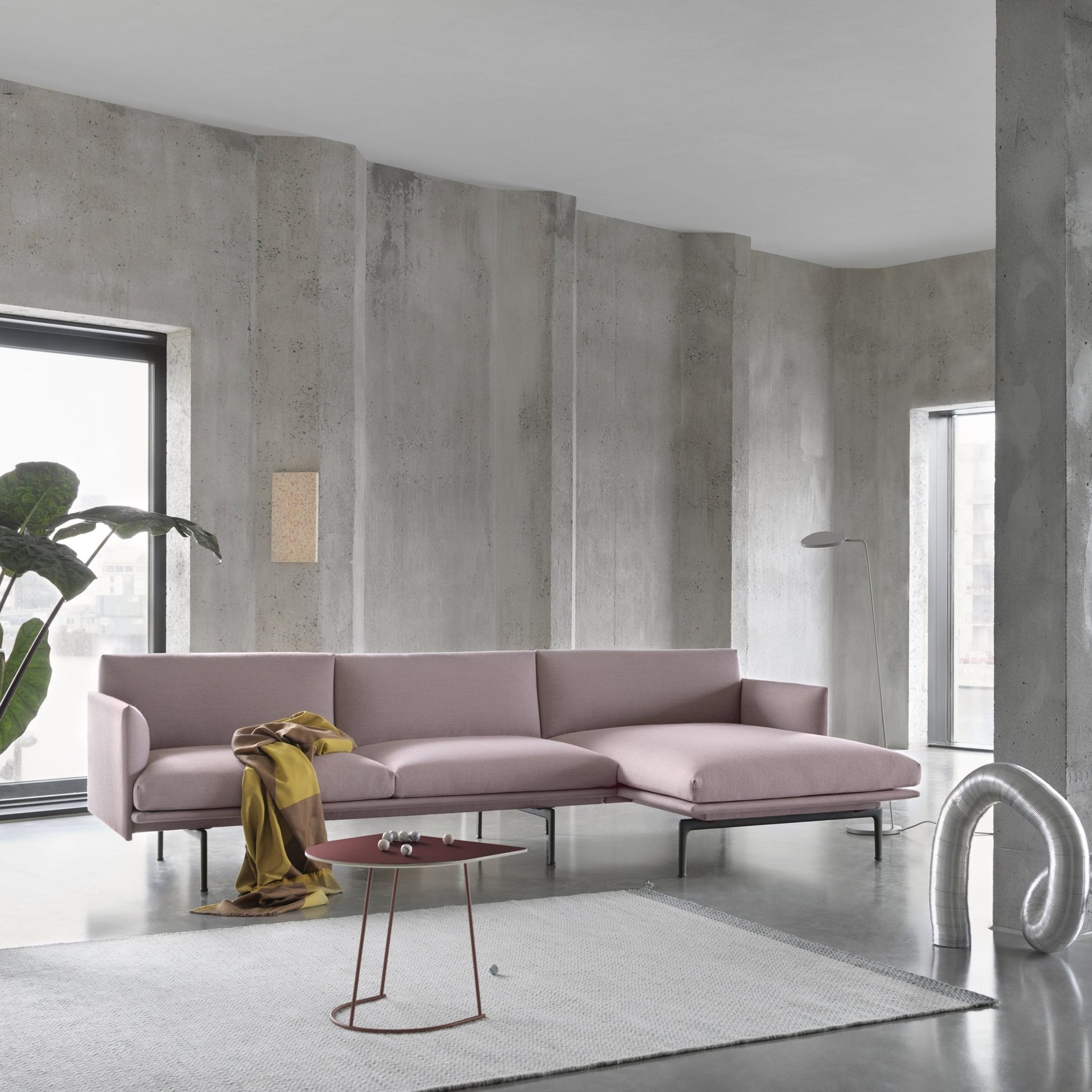 Demie table basse blanche Airy - Muuto - The Cool Republic