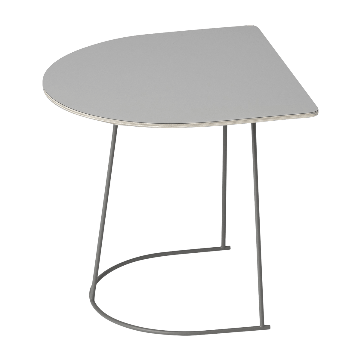 Demie table basse grise 88 cm Airy - Muuto - The Cool Republic