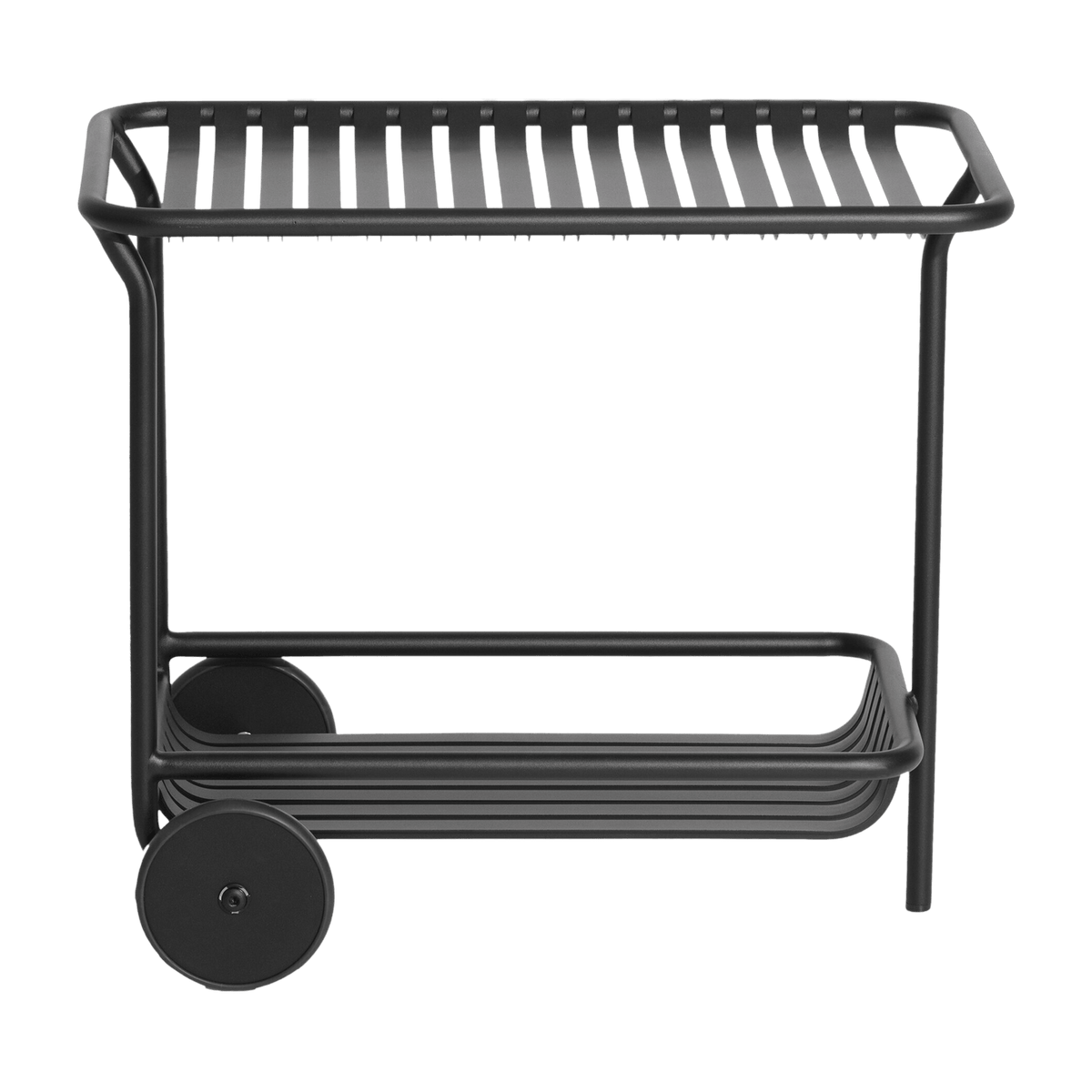 Desserte de jardin noire finition mate Week end - Petite friture - The Cool Republic