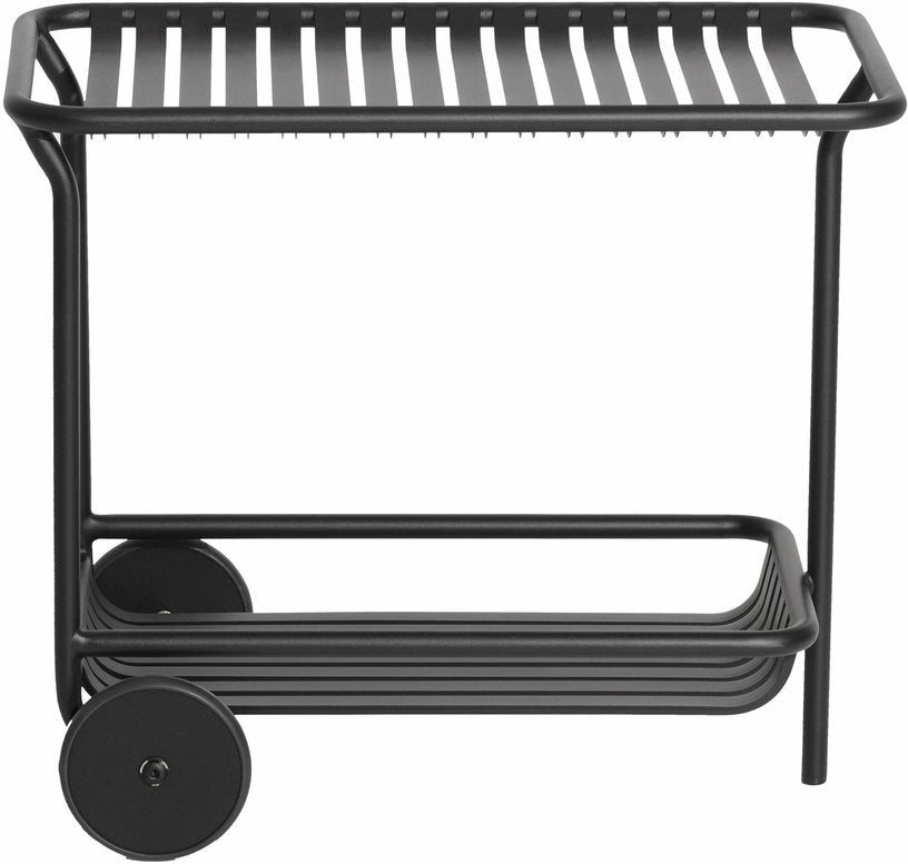 Desserte de jardin noire finition mate Week end - Petite friture - The Cool Republic