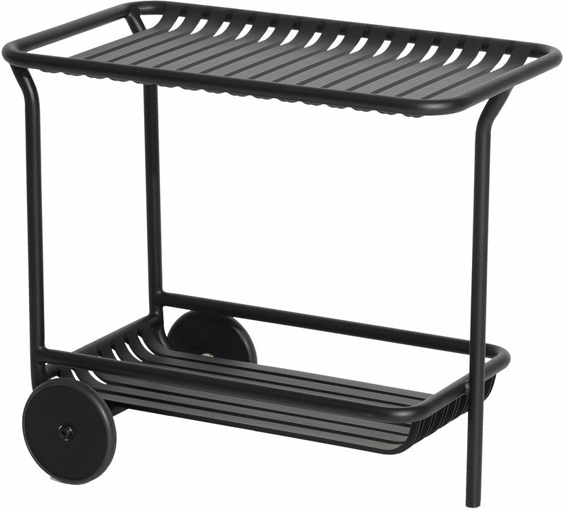 Desserte de jardin noire finition mate Week end - Petite friture - The Cool Republic