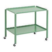 Desserte en acier vert jade Arcs - Hay - The Cool Republic