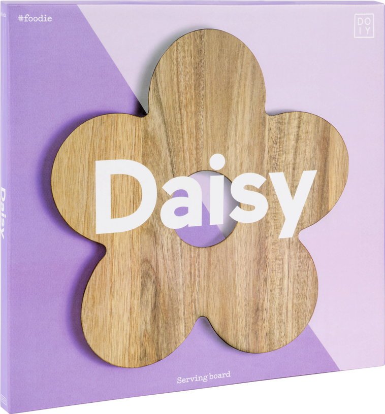 Dessous de plat en bois d'acacia 38 cm Daisy - DOIY - The Cool Republic