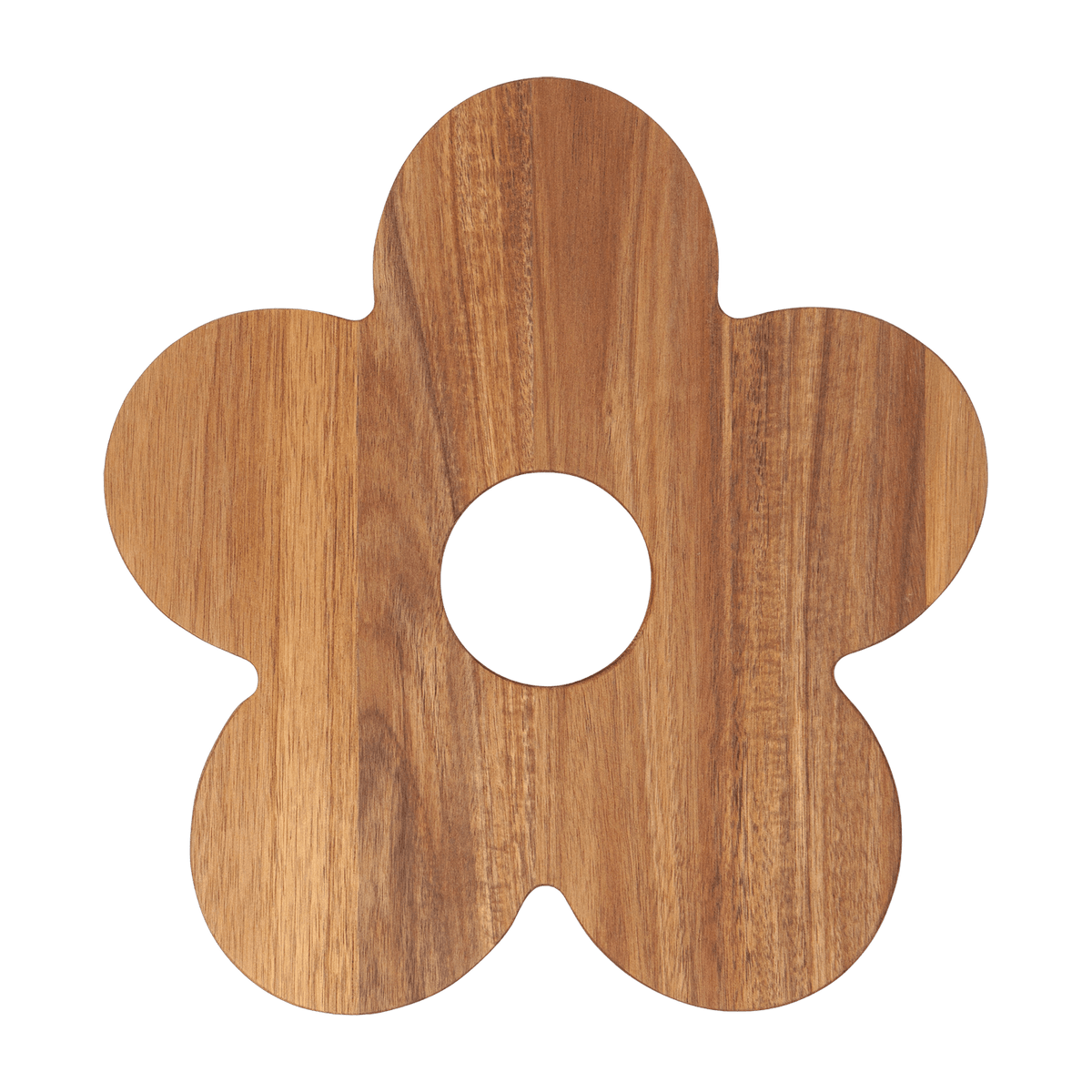 Dessous de plat en bois d'acacia 38 cm Daisy - DOIY - The Cool Republic