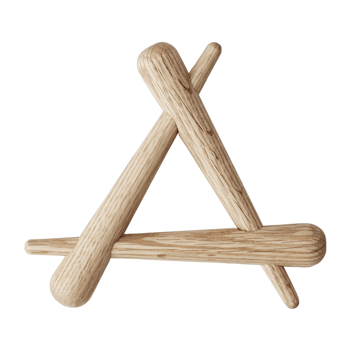 Dessous de plat en chêne 20x18x3cm Timber Oak - Normann Copenhagen - The Cool Republic
