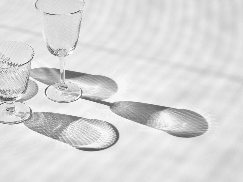 Deux grands verres à pied en verre soufflé Collect SC80 - &tradition - The Cool Republic