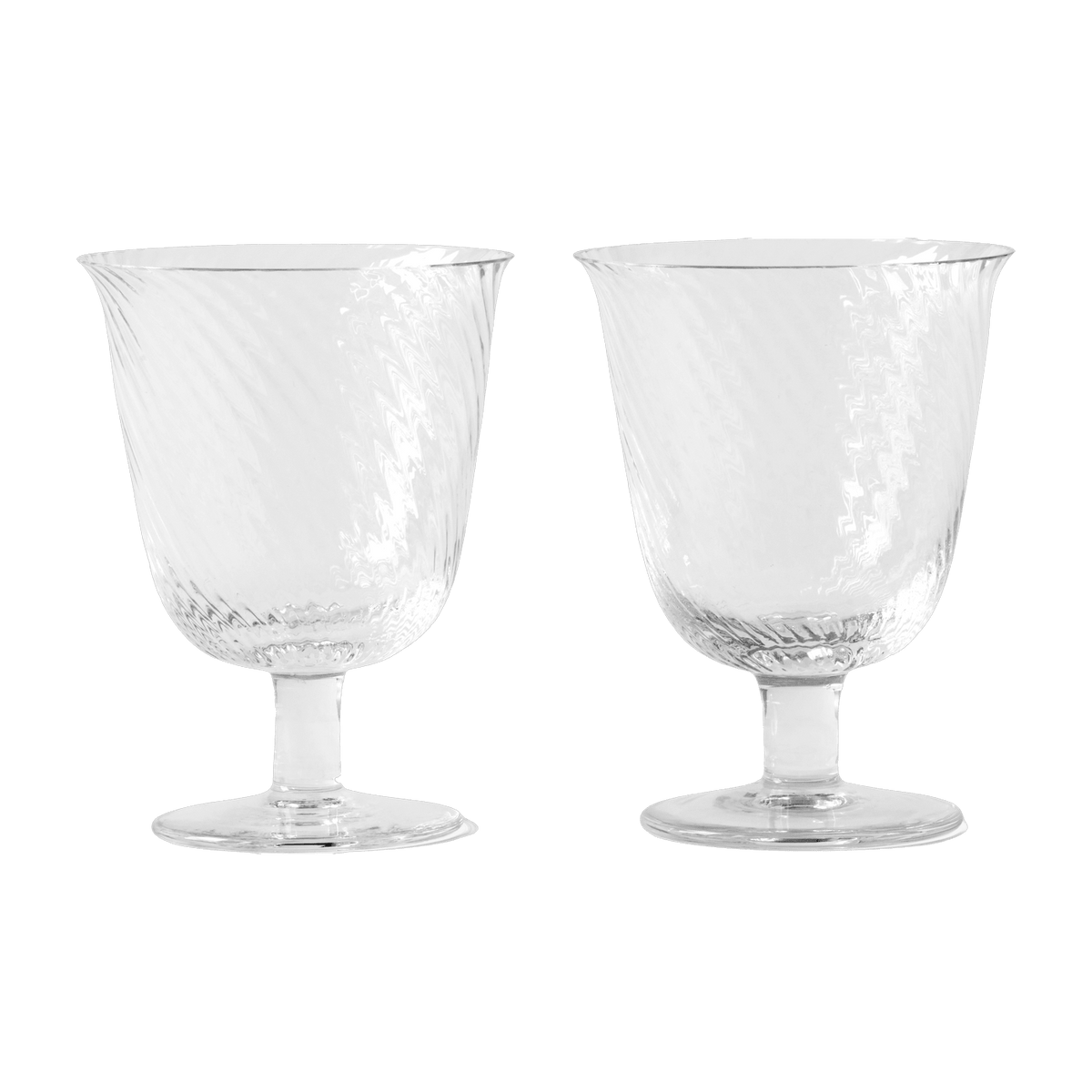 Two blown glass stemware Collect SC79 - &tradition - The Cool Republic