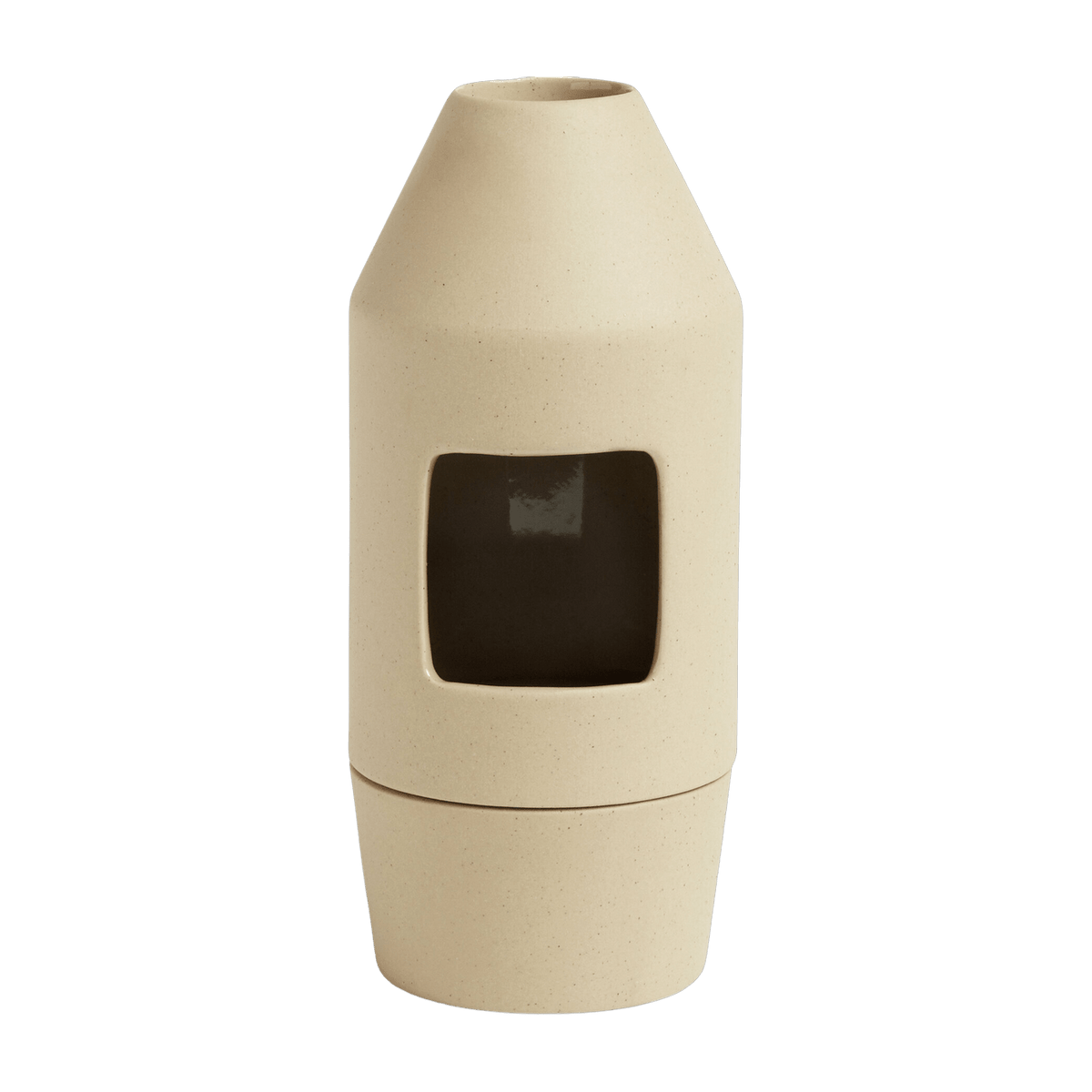 Diffuseur de parfum en porcelaine beige Chim Chim - HAY - The Cool Republic