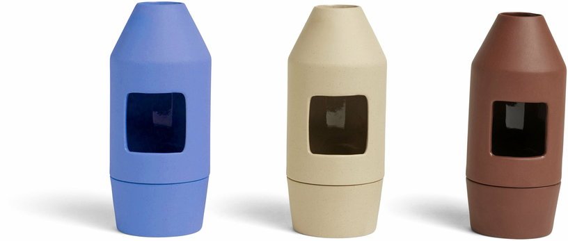 Diffuseur de parfum en porcelaine beige Chim Chim - HAY - The Cool Republic